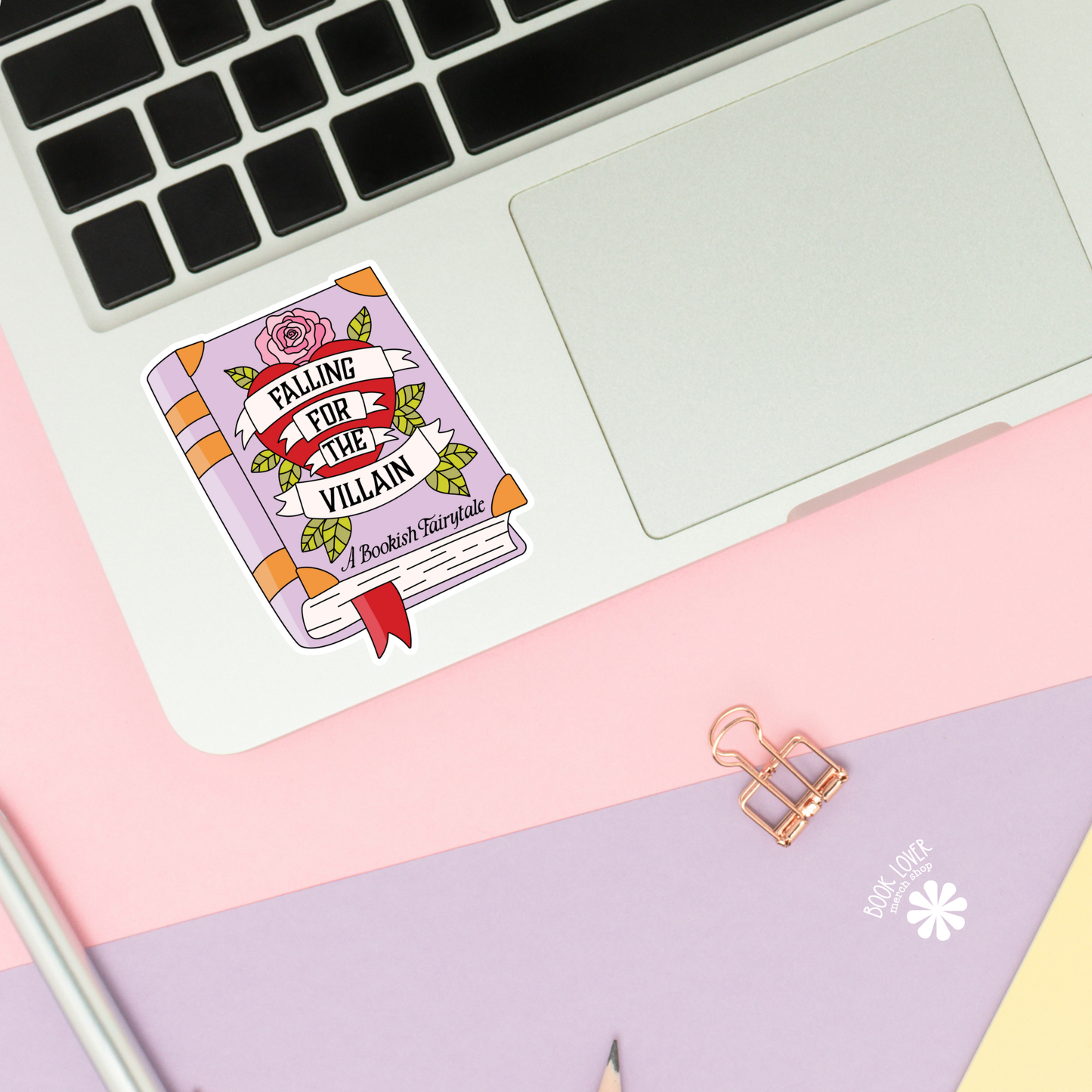 Falling for The Villain Stickers / Bookish Stickers