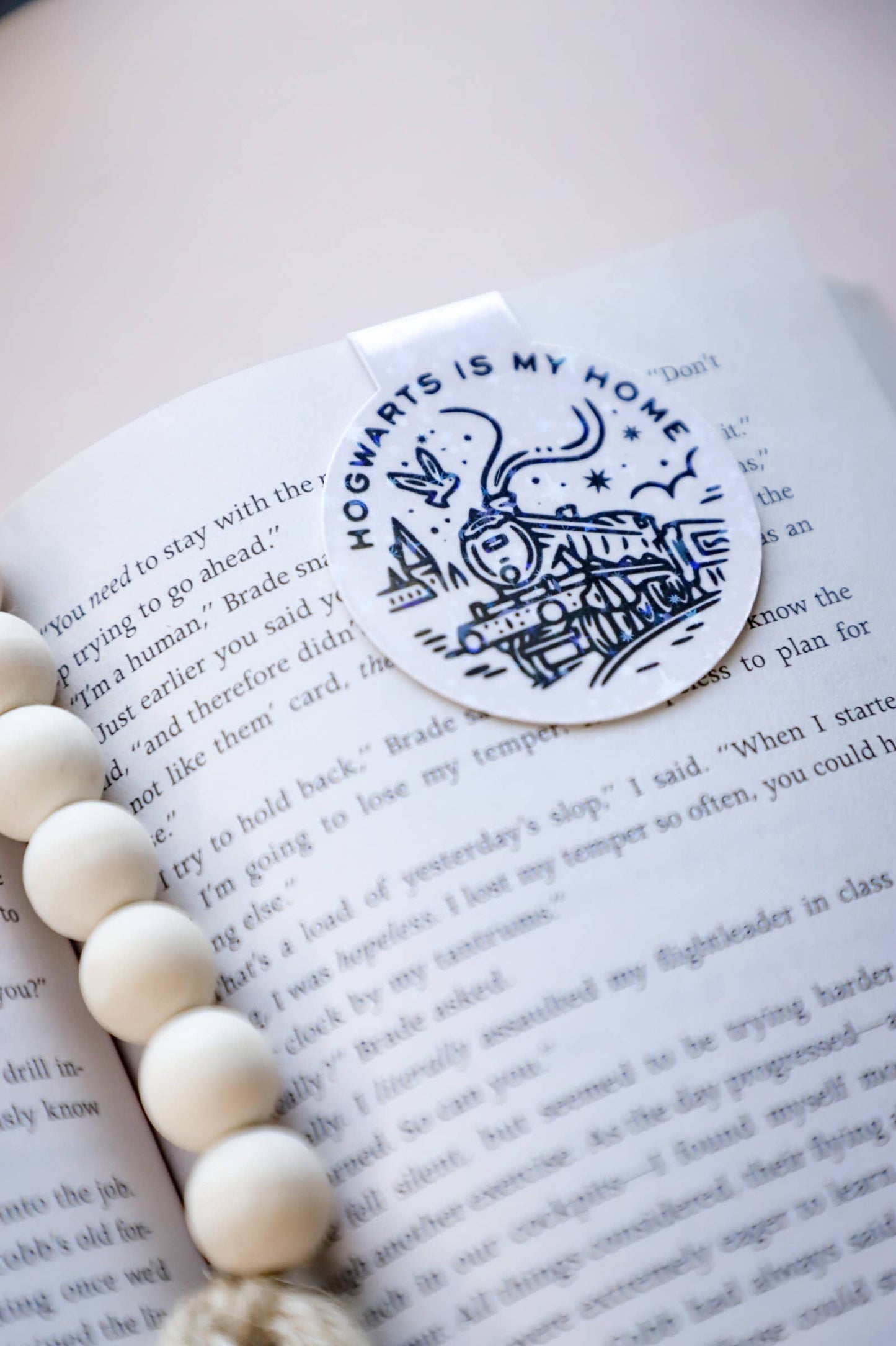 Hogwarts Is My Home Holographic Magnetic Bookmark
