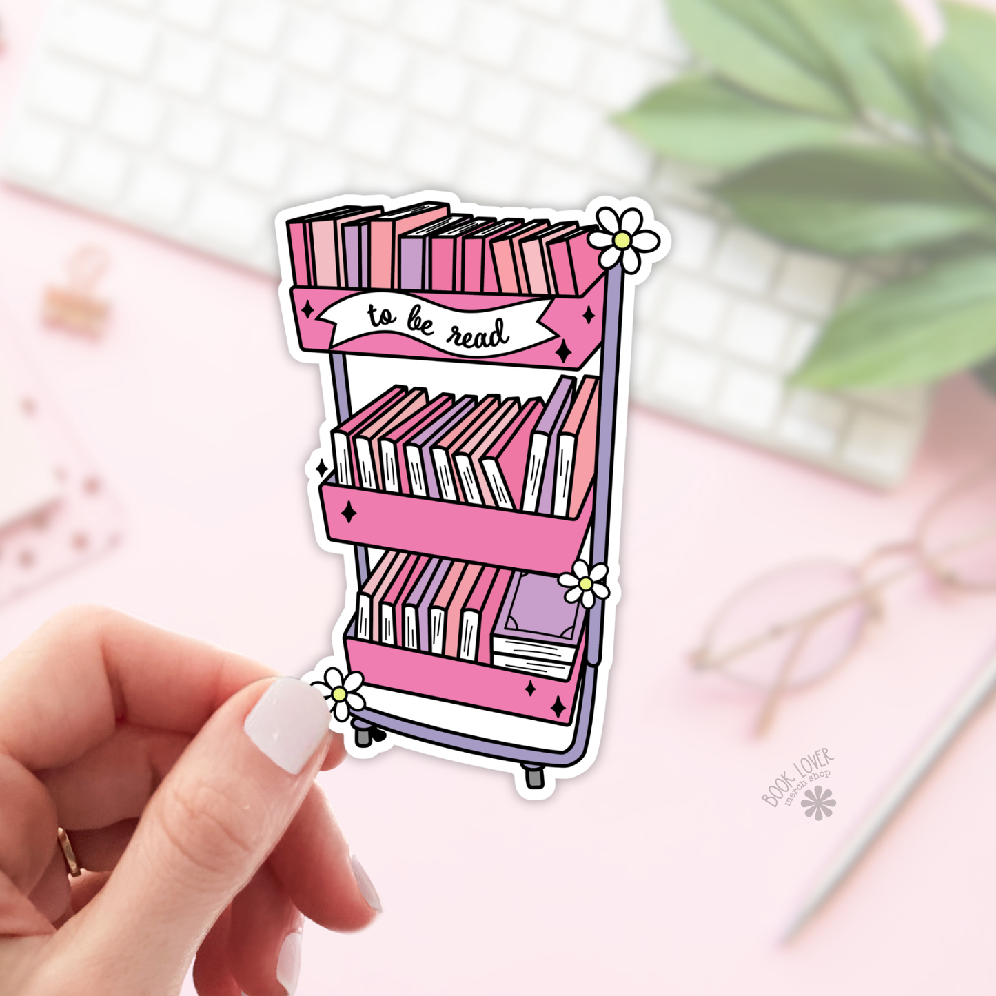 To Be Read Stickers / Bookish Stickers / Book Lover Gift