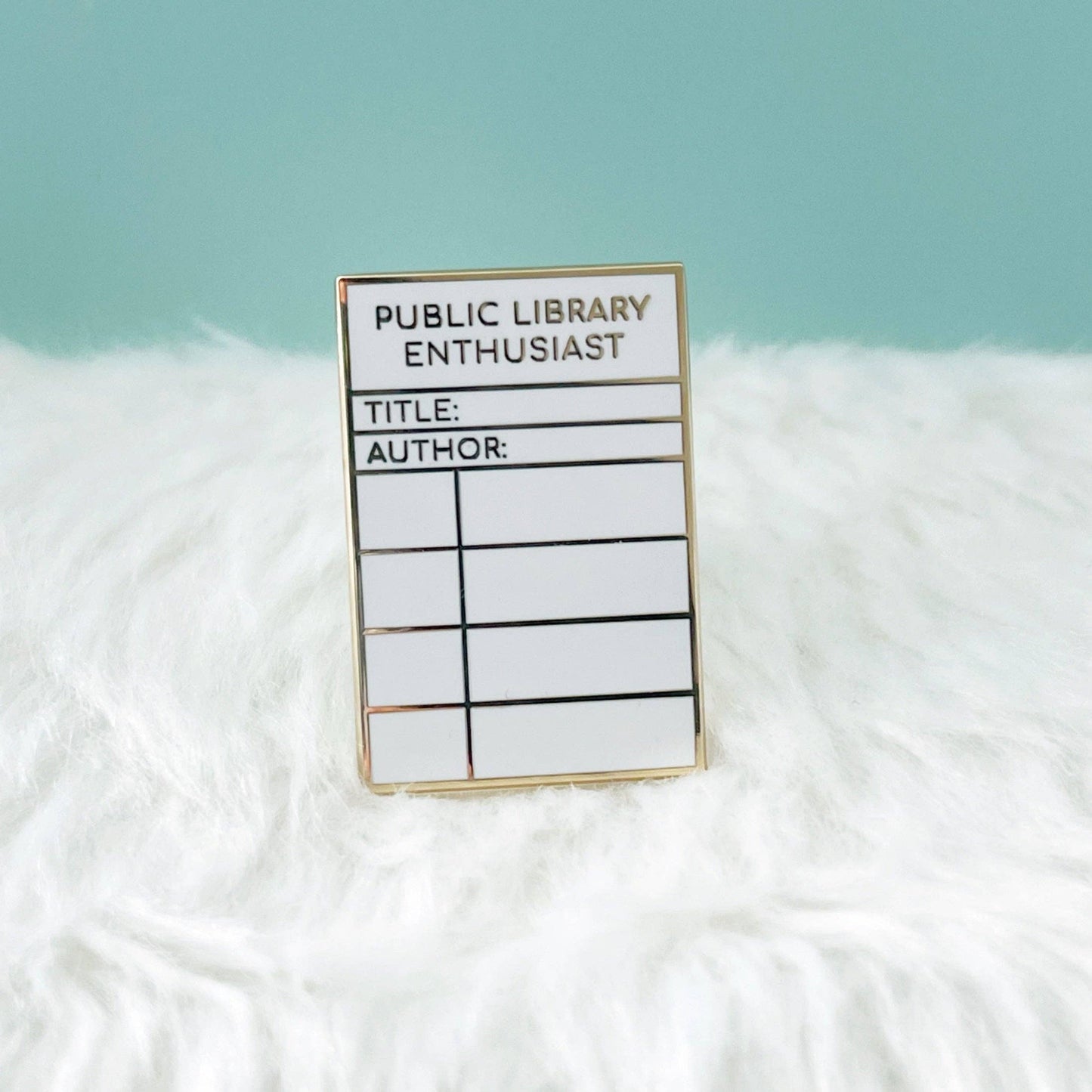Library Enthusiast Enamel Pin