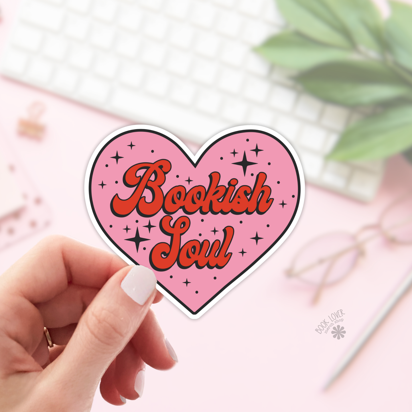 Bookish Soul Stickers / Bookish Stickers / Book Lover Gift
