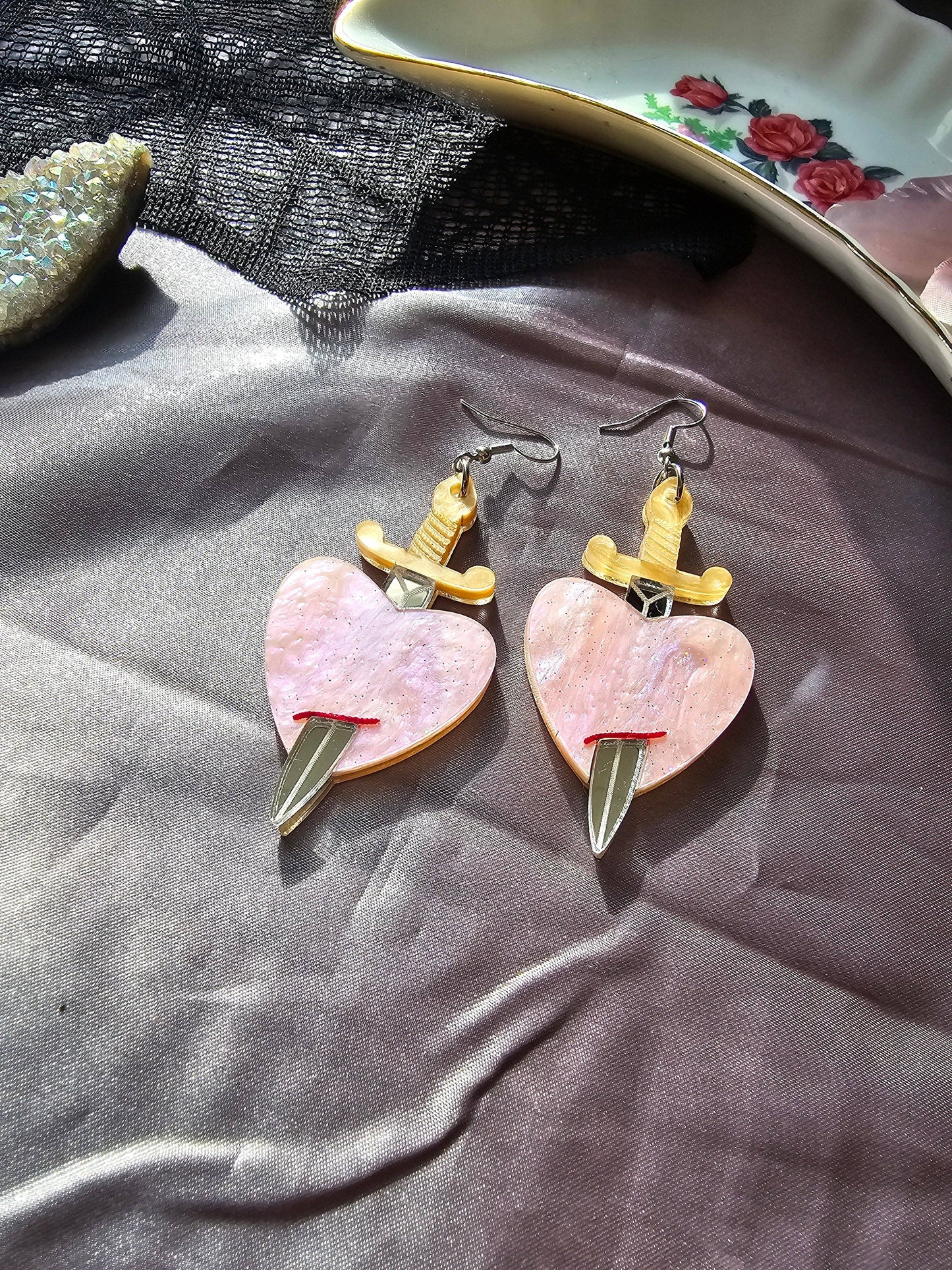 Pink Heart Daggers