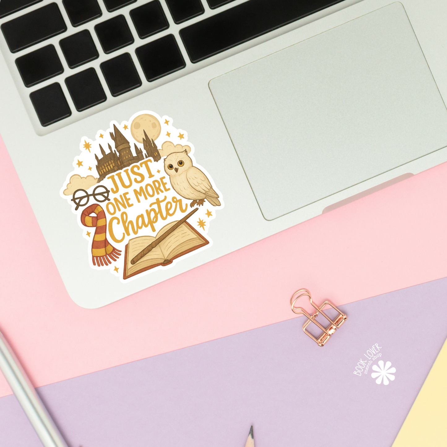 Magical Just One More Chapter Stickers / Bookish Stickers