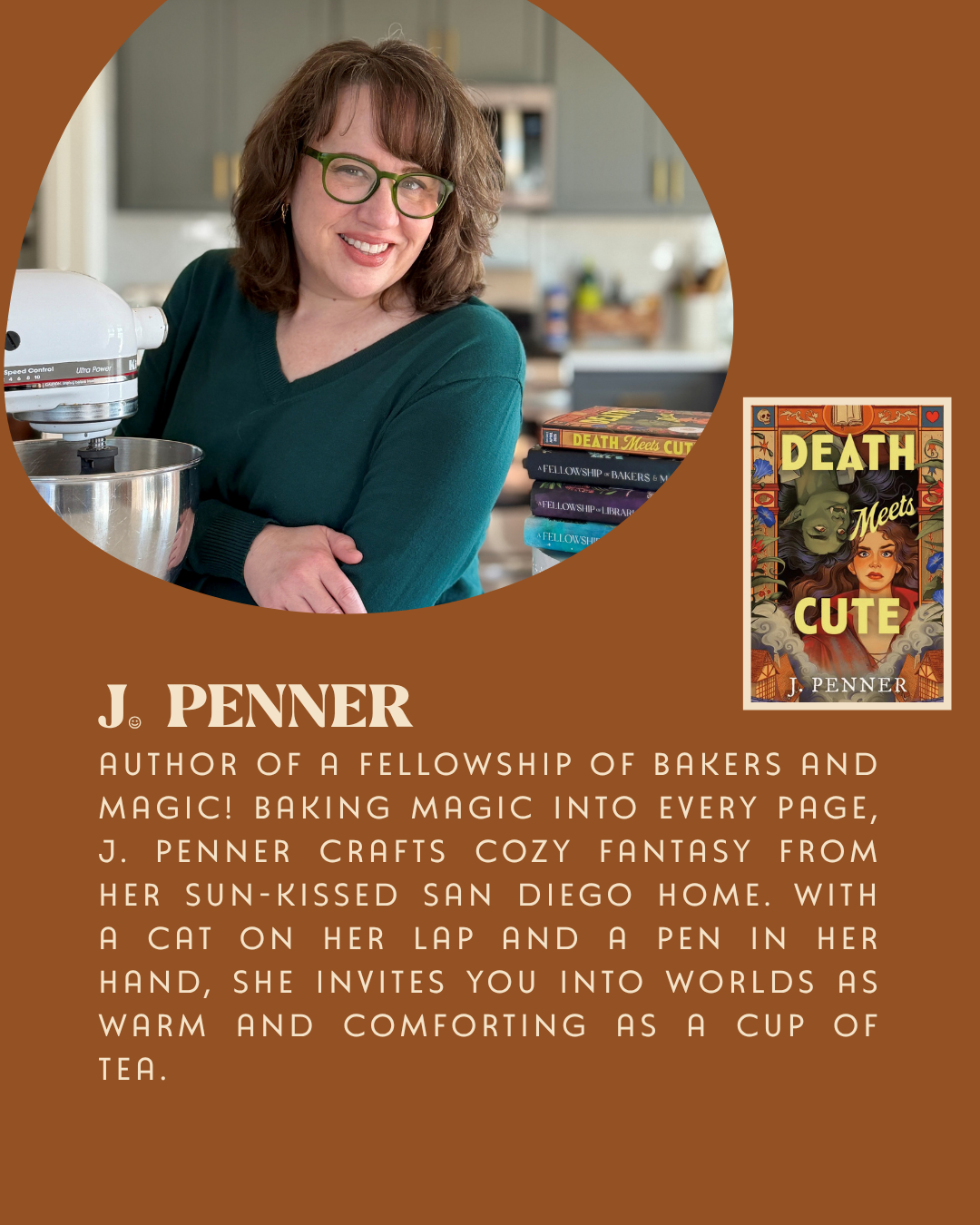 J. PENNER DISCUSSING DEATH MEETS CUTE WITH K.T. PIKE May 22nd at 7:00PM
