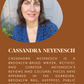 Cassandra Neyenesch discussing A LITTLE BIT BAD with Sandy Robertson May 29TH at 7:00PM