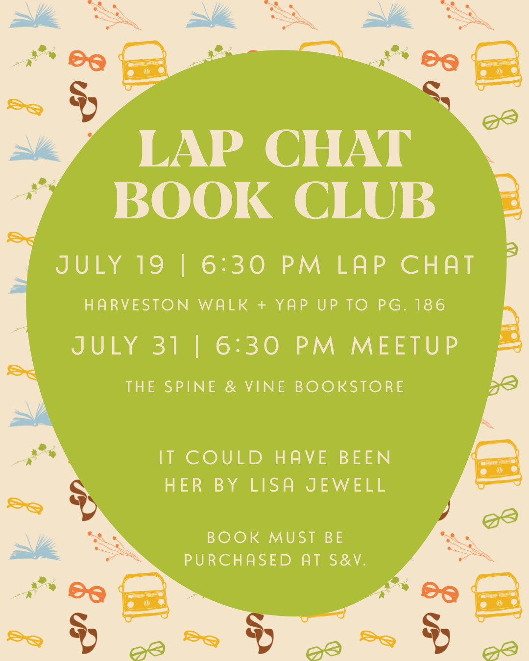 Lap Chat Book Club: It Could Have Been Her by Lisa Jewell