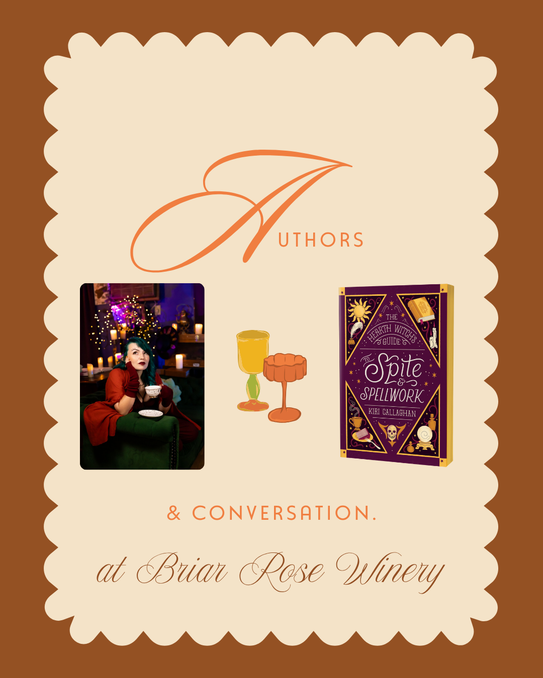 Kiri Callaghan at Briar Rose Winery: The Hearth Witch’s Guide to Spite & Spellwork