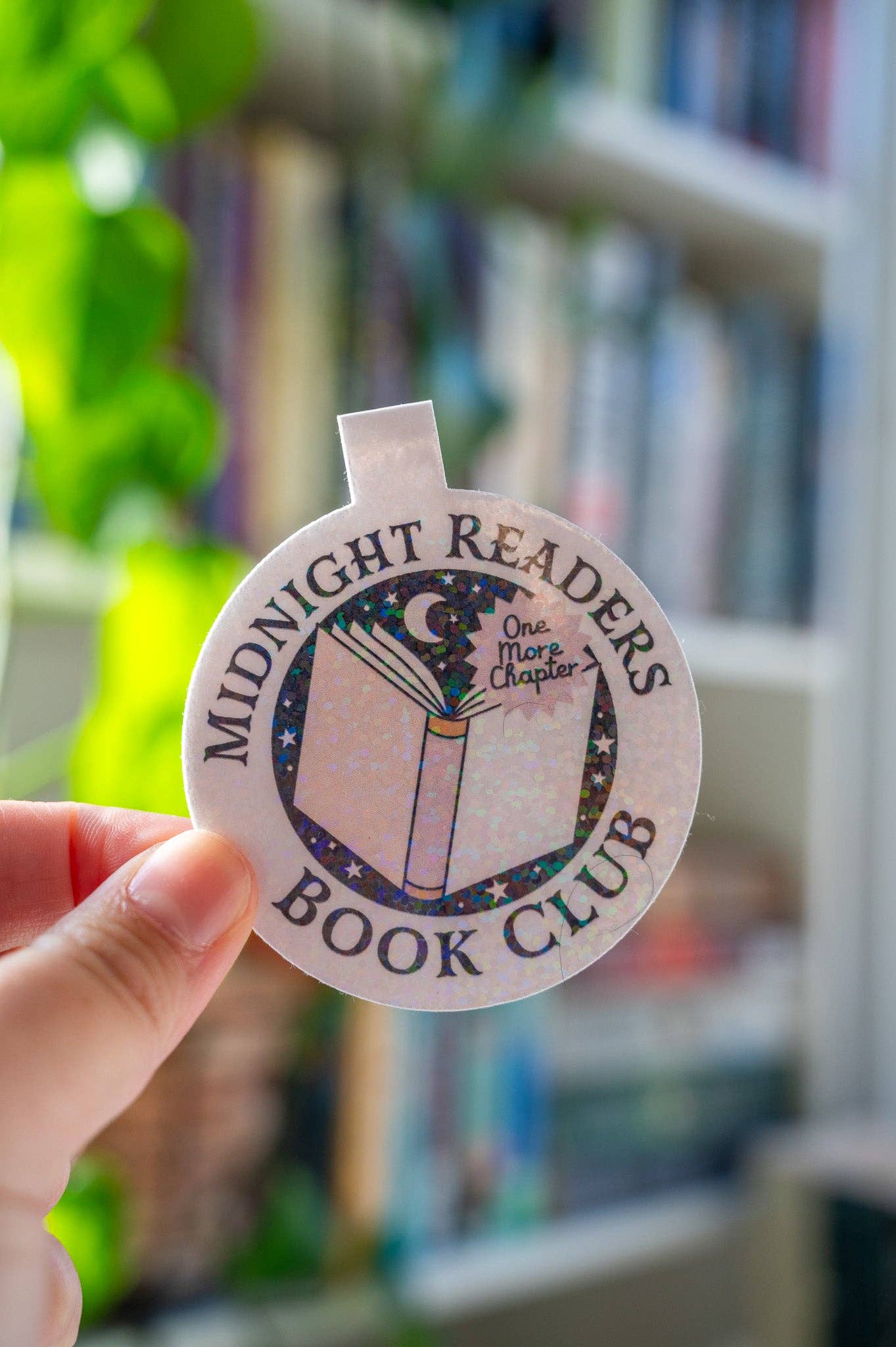 Midnight Reader Magnetic Bookmark