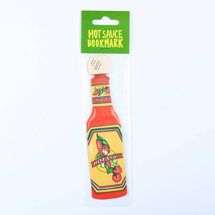 Hot Sauce Bookmark (it's die cut!)