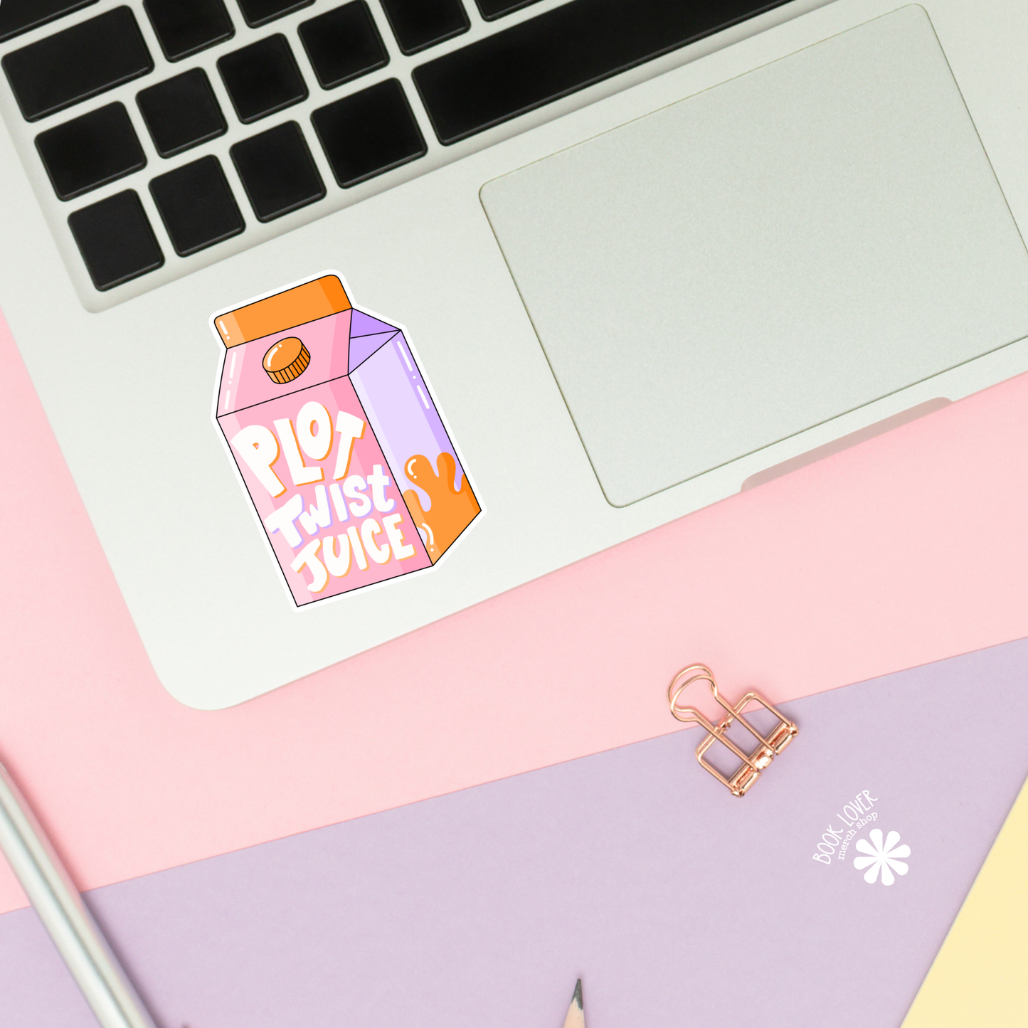 Plot Twist Juice Stickers / Bookish Stickers / Book Lover