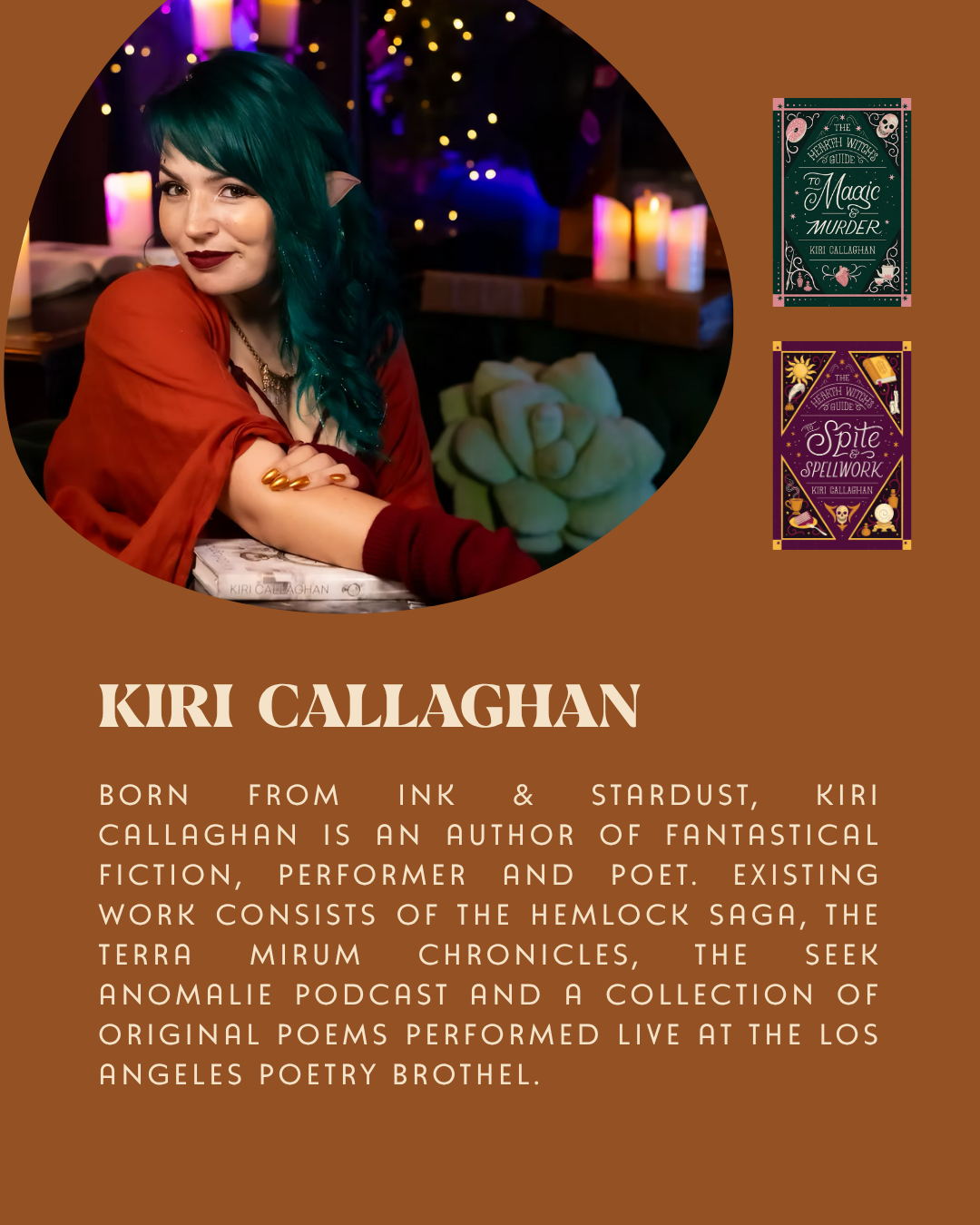 Kiri Callaghan at Briar Rose Winery: The Hearth Witch’s Guide to Spite & Spellwork