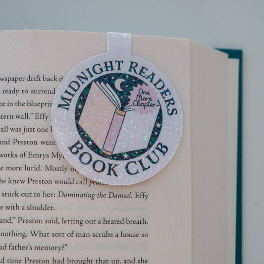 Midnight Reader Magnetic Bookmark