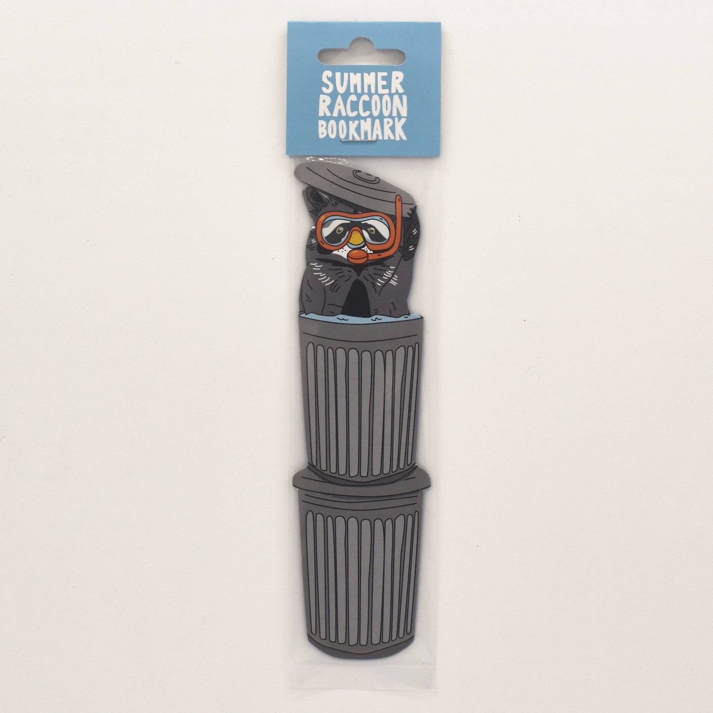 Summer Raccoon Bookmark (it's die cut!)