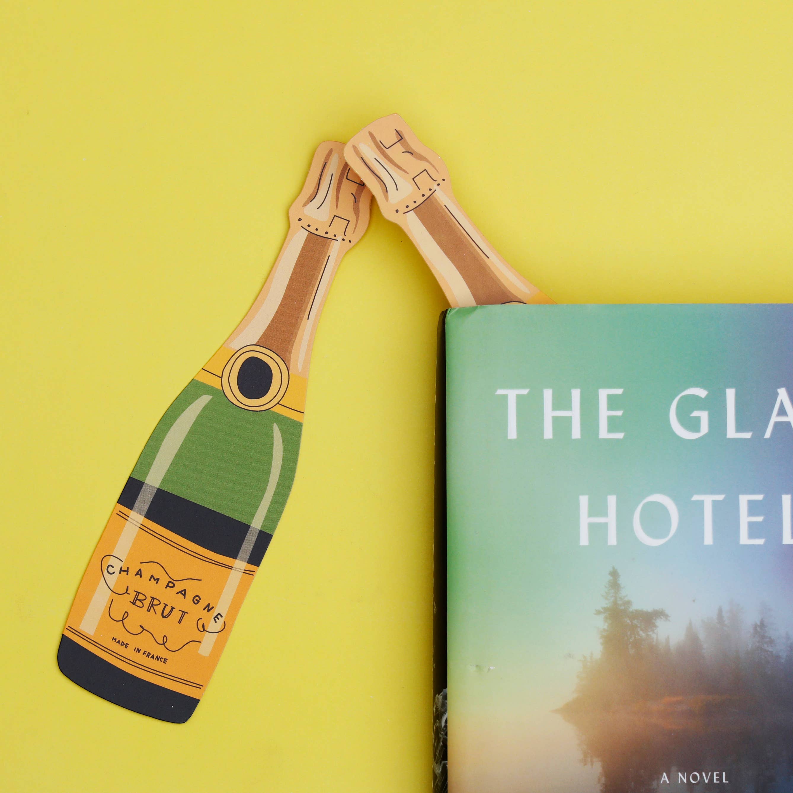 Bookmarker Champagne Bookmark (it's die cut!) – The Spine & Vine Bookstore