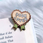 Book Lover Enamel Pin