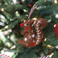 Squirrel Felt Wool Christmas Ornament