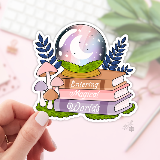 Entering Magical Worlds Stickers / Bookish Stickers