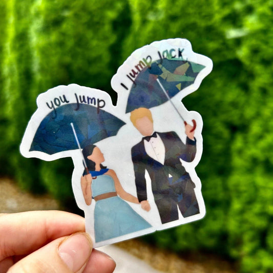 Rory and Logan Gilmore Girls Sticker