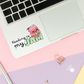 Reading is My Jam Stickers / Bookish Stickers / Book Lover