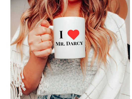 I Love Mr Darcy - Pride And Prejudice Mug