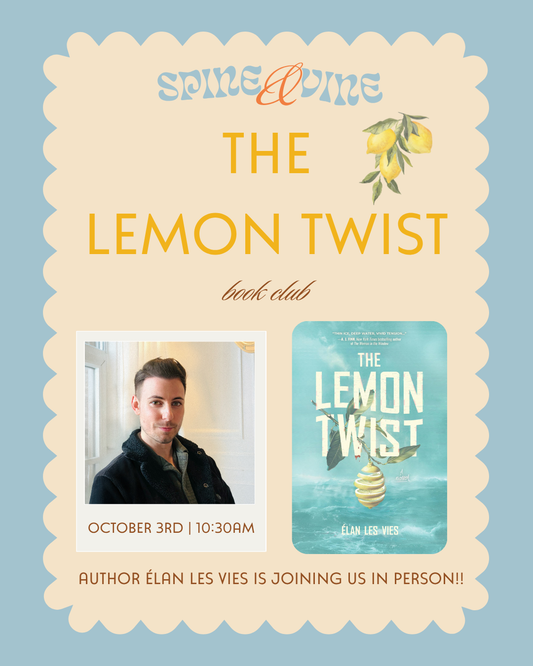 The Lemon Twist Book Club with Author Élan Les Vies