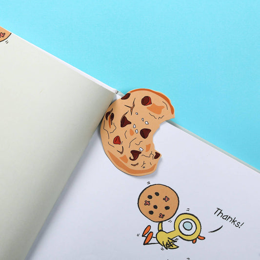 Chocolate Chip Cookie Bookmark (it's die cut!)