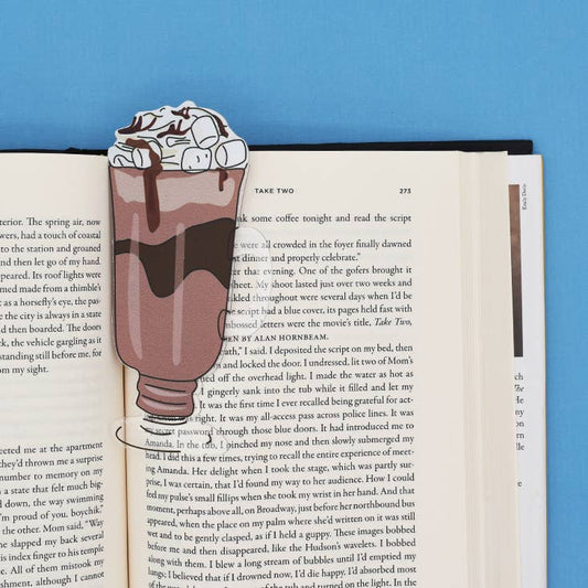 Hot Chocolate Bookmark (it's die cut!)