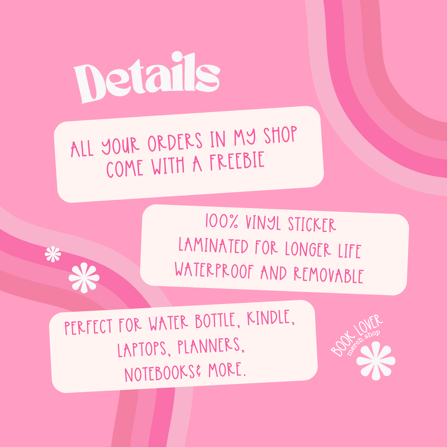 Serotonin Booster Stickers / Bookish Stickers / Book Lover