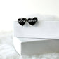 Black Book Lover Earrings