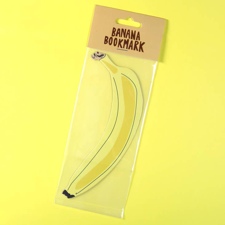 Banana Bookmark (it's die cut!)