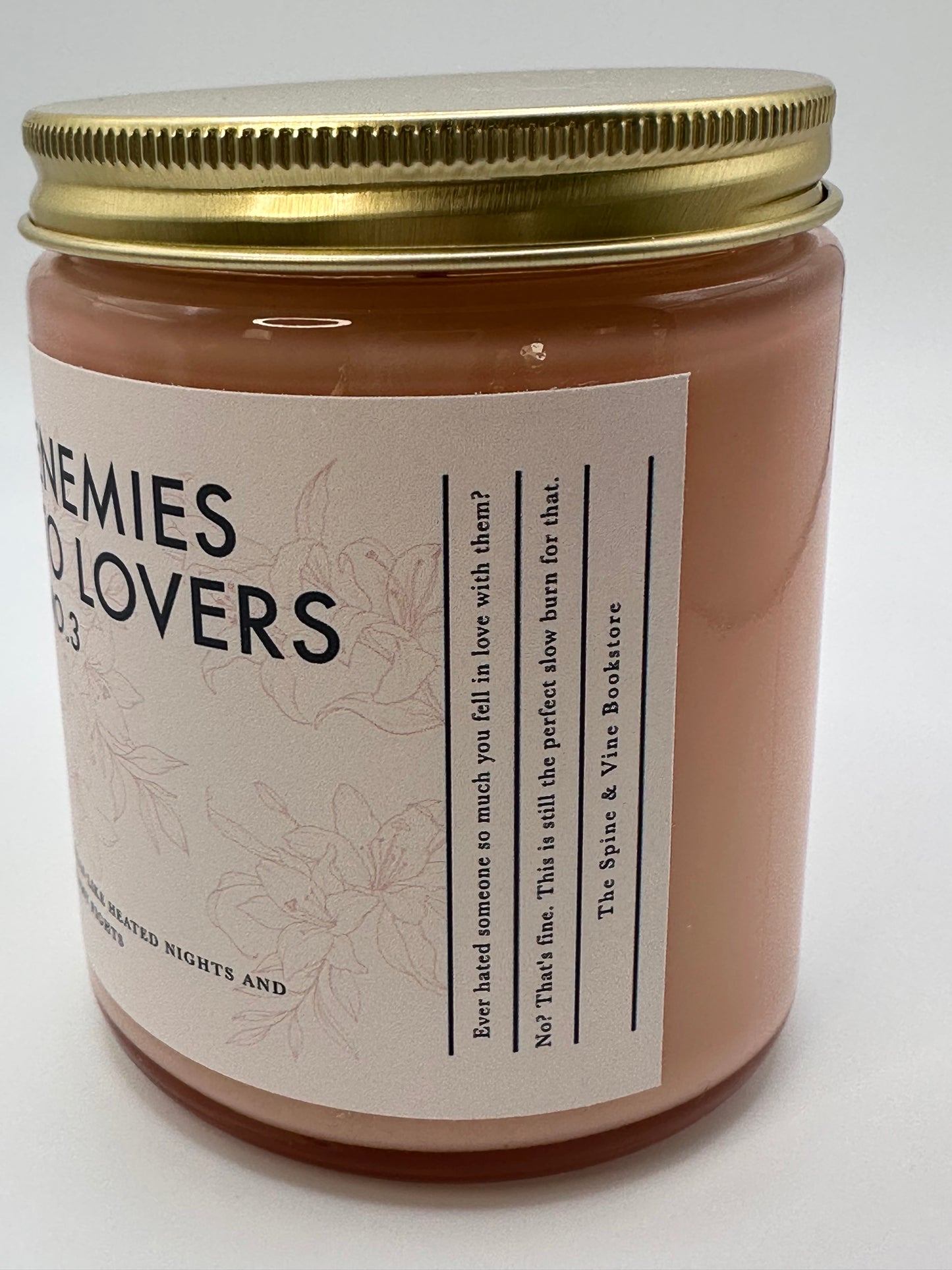 Spine & Vine Candle No. 3 | Enemies to Lovers