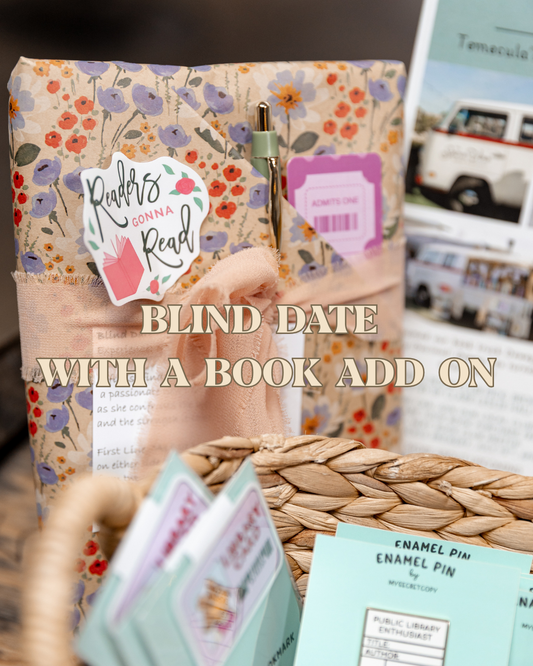 Blind Date With A Book --Add on to Stems & Stories Bundle