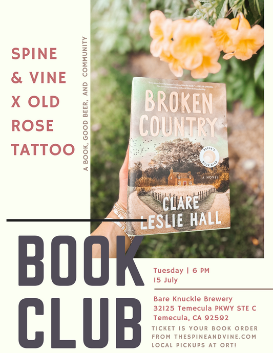 July ORT Book Club: Broken Country