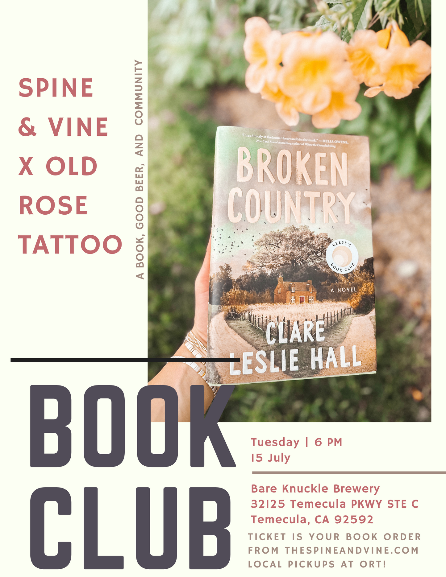 July ORT Book Club: Broken Country