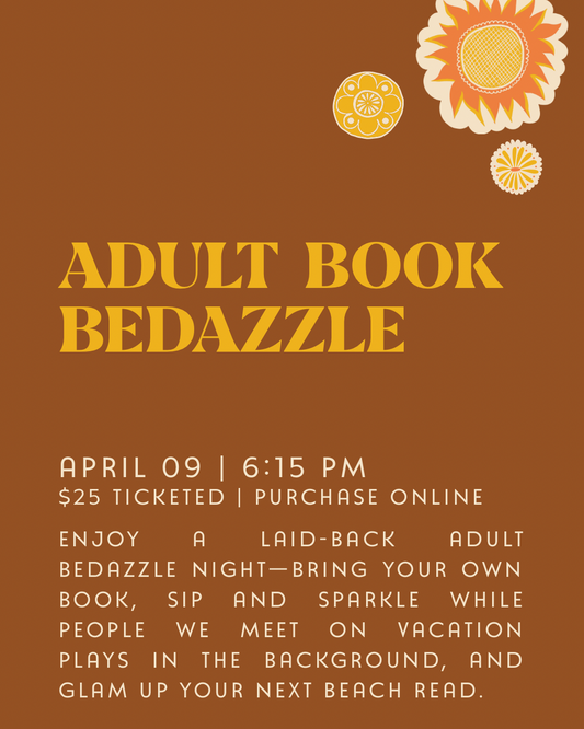Adult Book Bedazzle Night