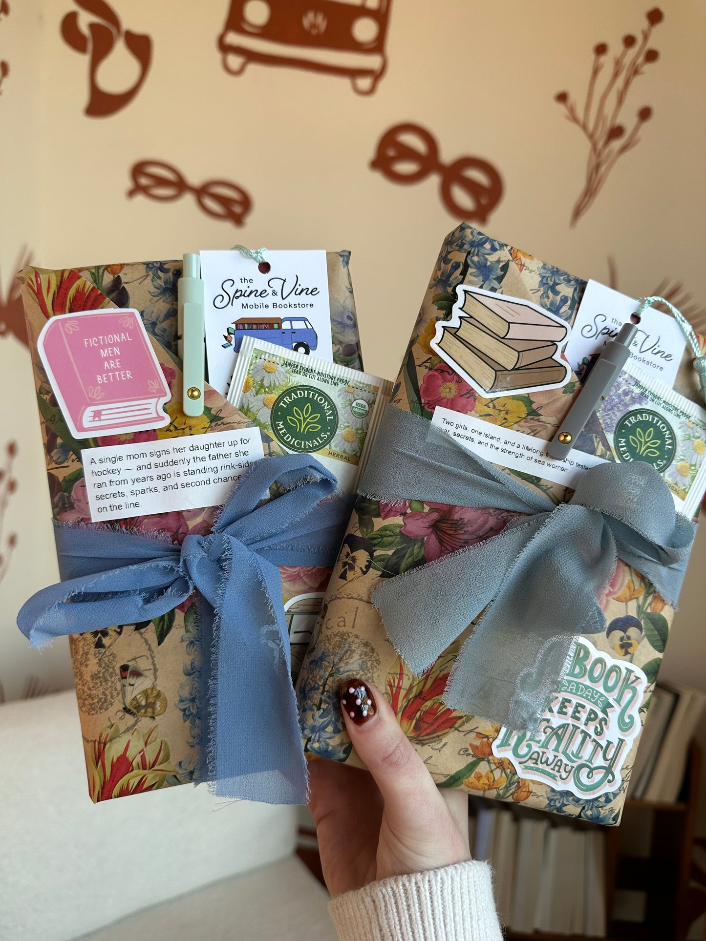 Stems & Stories: Blind Date Books & Flower Bouquet Bundles (PICKUP DATES 2/10 - 2/13)