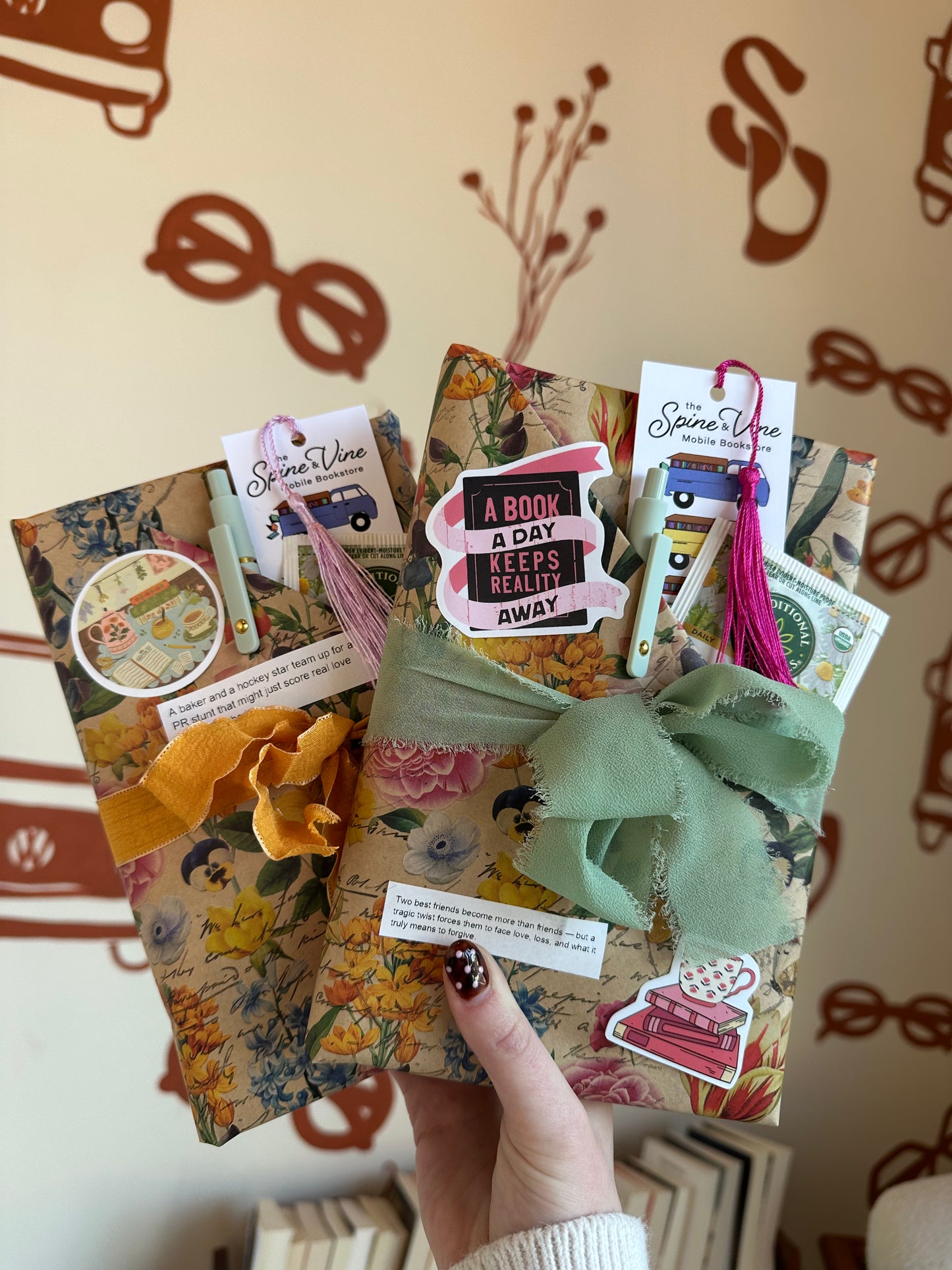 Stems & Stories: Blind Date Books & Flower Bouquet Bundles (PICKUP DATES 2/10 - 2/13)