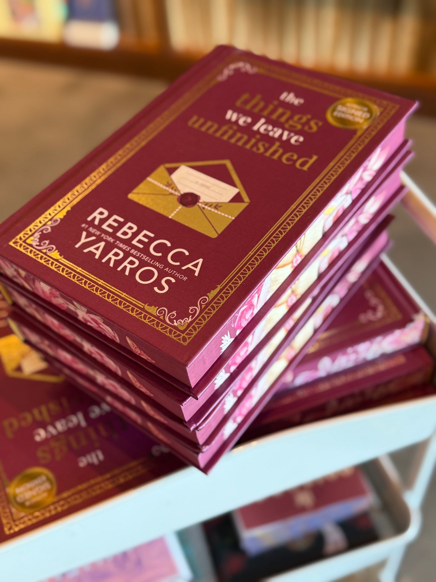 The Things We Leave Unfinished by Rebecca Yarros (Signed Copy)