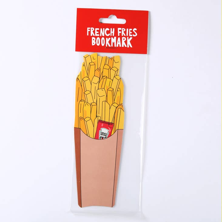 French Fries Bookmark (it's die cut!)