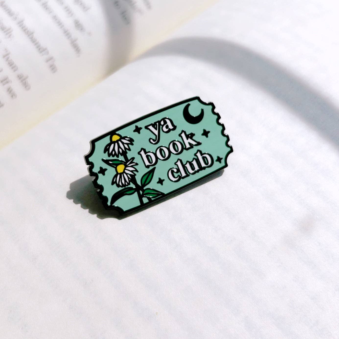 YA Book Club Enamel Pin