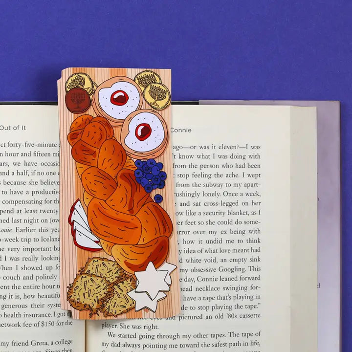 Hanukkah Spread Bookmark (It's Die Cut!)