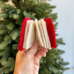 Book Felt Wool Christmas Ornament