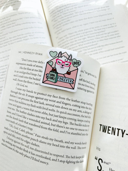 Indie Bookstores Forever Magnetic Bookmark