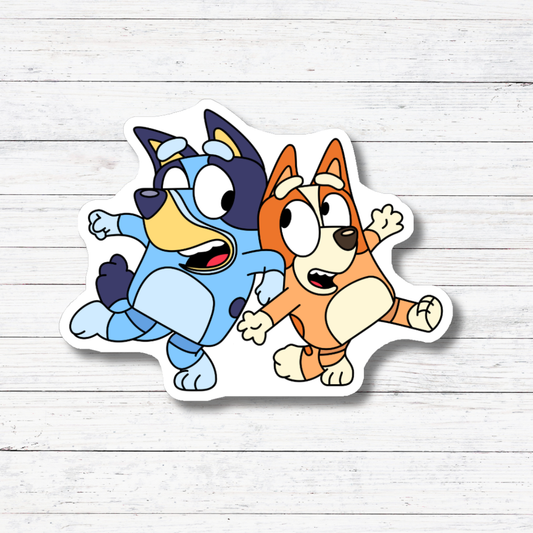 Bluey Sticker: Heelers Sisters