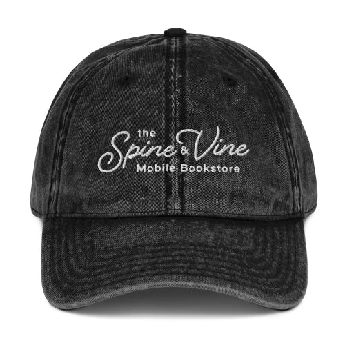 The Spine & Vine Mobile Bookstore Hat